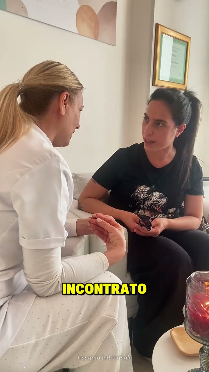 Un'ospite intervistata dalla Dottoressa Ewa